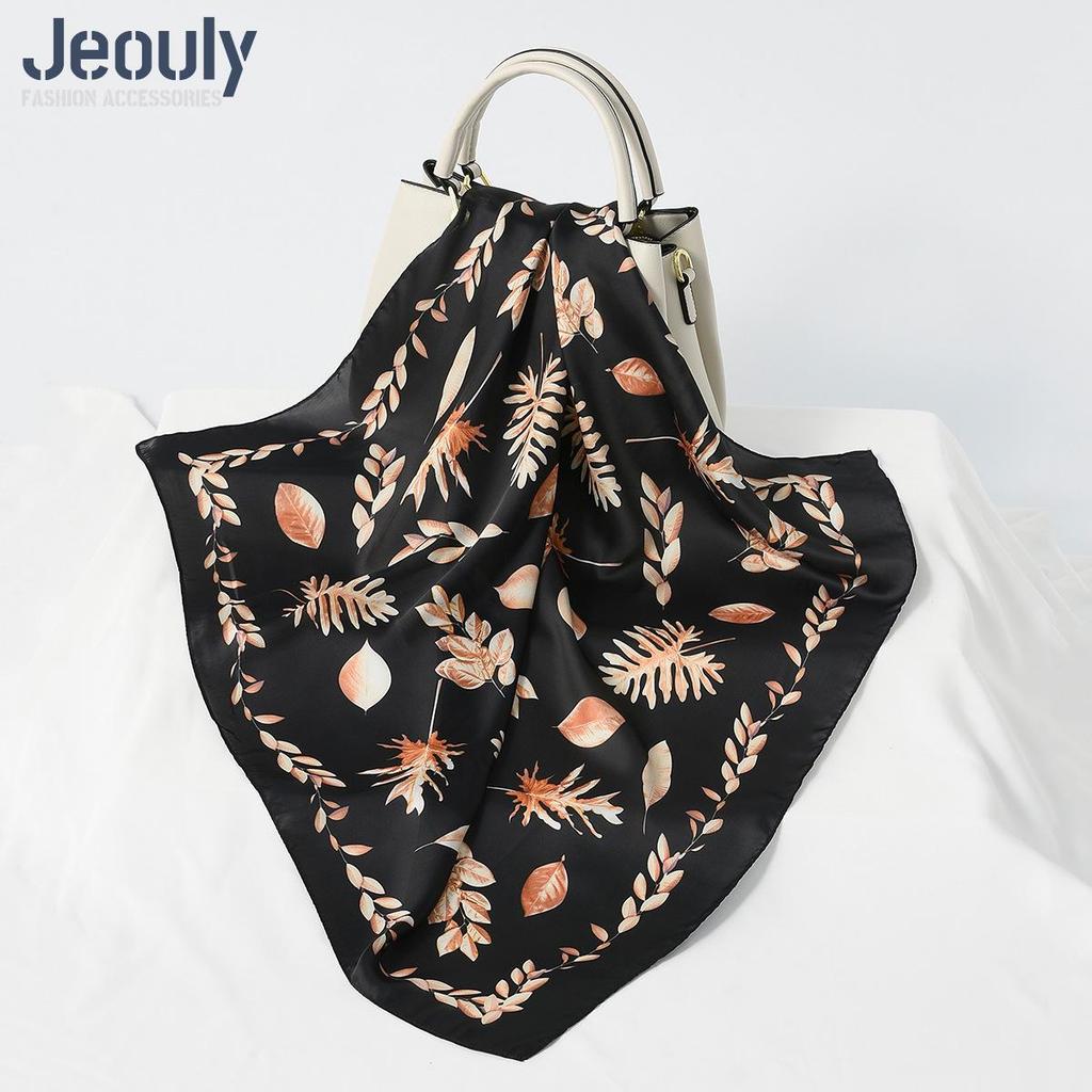 Cross-Border 70cm Silk Cashew Print Scarf - Autumn/Winter Women's Fashion Headscarf