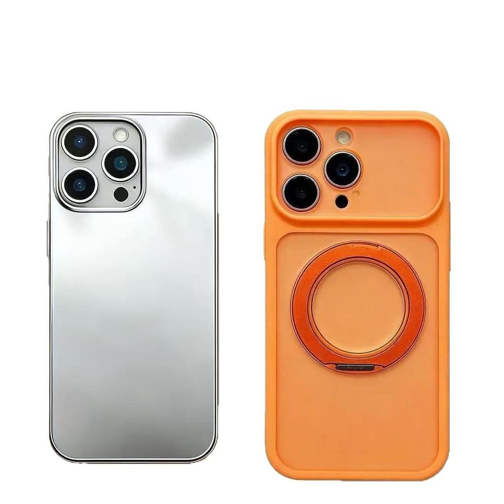 360° Rotating Stand for iPhone 17 Pro Max with Magnetic Protective Case