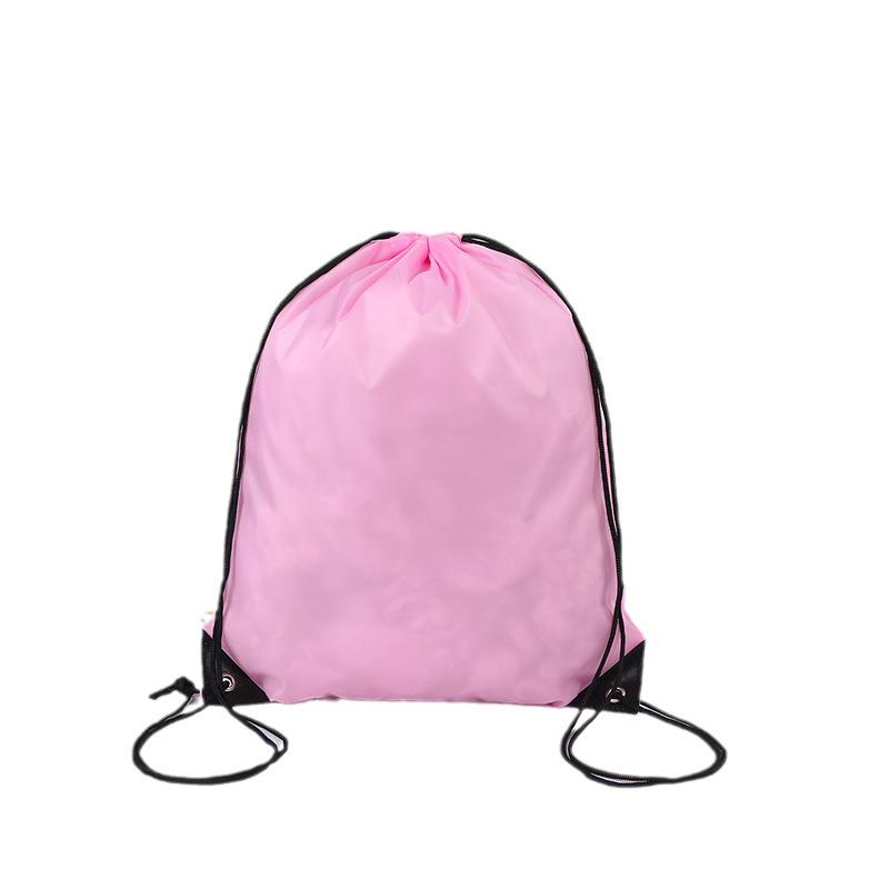 Portable Fashion Oxford Cloth Drawstring Backpack - Large Capacity, Custom Printed Logo