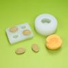 Food Grade Silicone 3D Apricot Mold for Creating Fondant Cake Chocolate Baking Mould for Parties and Celebration