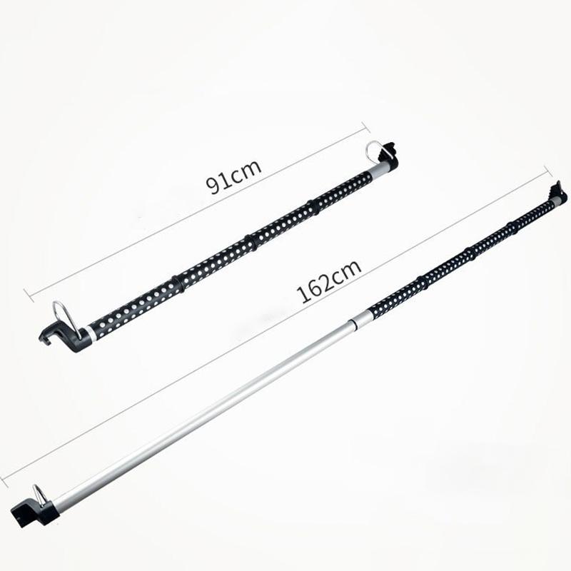 Car Drying Rod Car Camping Clothes Hanger Bar Telescope Vehicle Fix Rods Trunk Hanger Rod Clothes Rod for SedansTrucks, SUVs,RVs