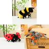 Insect Plush Animals Butterfly Spider Bee Plush Toy Soft Plush Animal For Kids Kids Gift