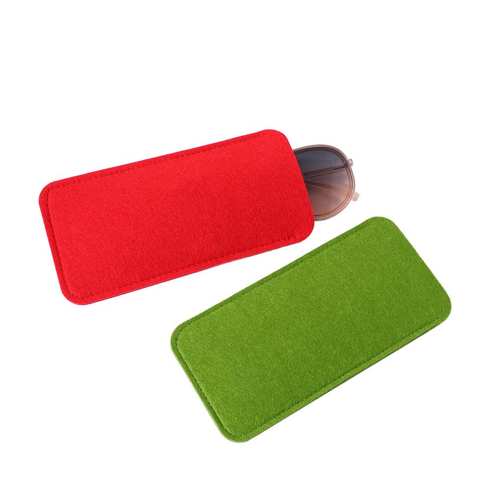 Felt Cloth Portable Sunglasses Container Glasses Box Glasses Storage Glasses Bags Sunglasses Bag