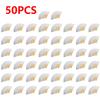 1-50pcs DIY Paper Bamboo Folding Fan Adults Children's Calligraphy Painting Practice Blank White Purple Folding Fan Wedding Gift