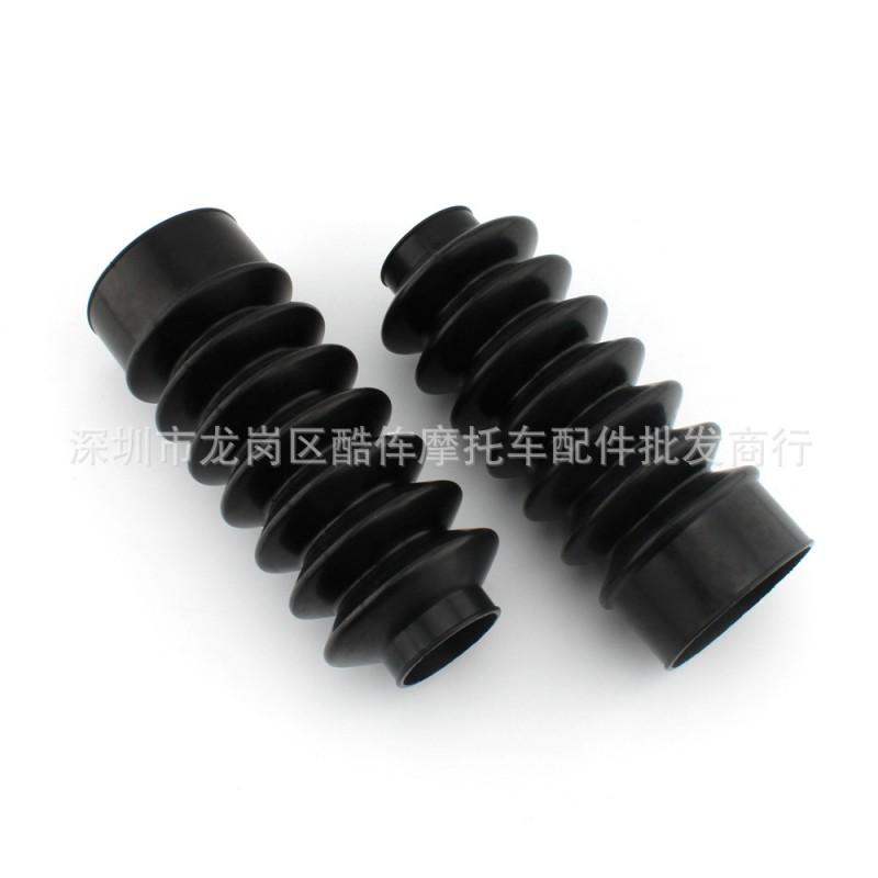 Extended Dust Boot Harley Sportster XL883 XL1200 39mm Front Fork Shock Absorber Cover Black