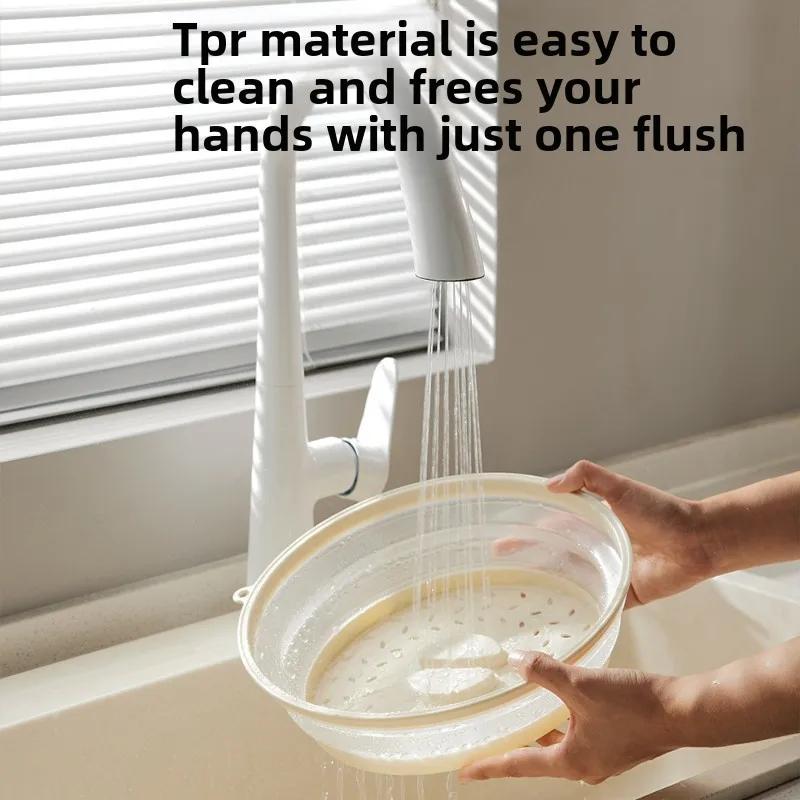 Reusable cooking cover, plastic folding microwave cover, food bowl cover, splash proof cover, dust-proof and heat-resistant food