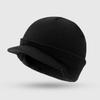 Unisex Warm Knitted Hats 2025 Fashion Thicken Fur Lined Soft Beanie Cap with Brim Thick Winter Knitted Hat for Men Women