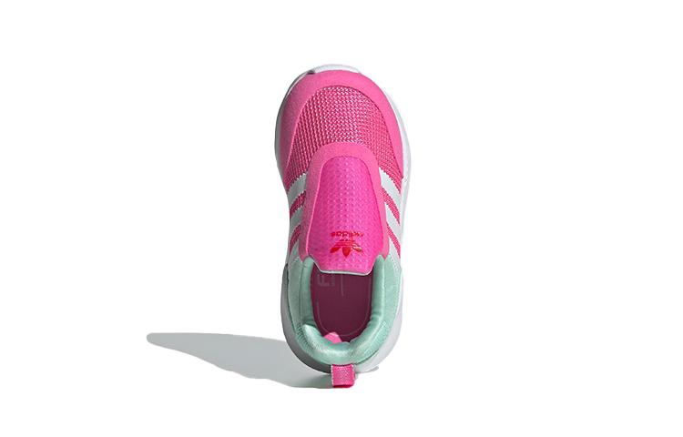 Adidas Originals ZX 360 Comfortable Breathable Low top Toddler Shoes Pink White Green Infant And Toddler FX4944