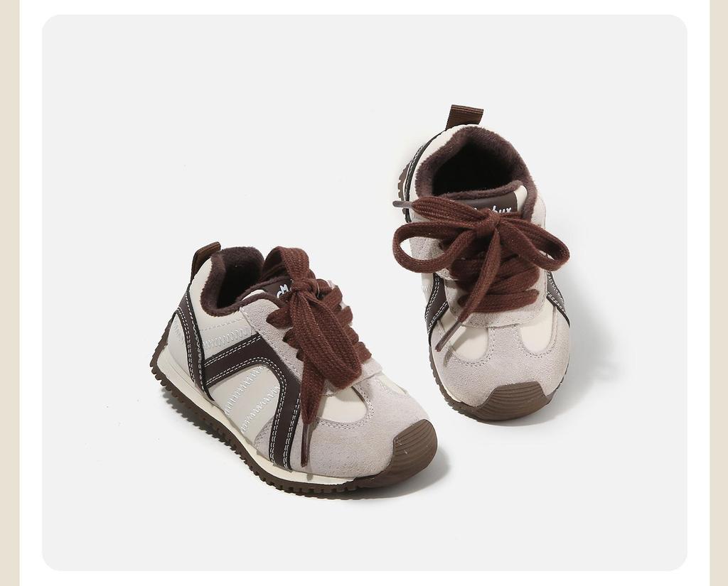 Zimowe buty niemowlęce z miękką podeszwą - Wyściełane aksamitem, Unisex, Styl codzienny i sportowy