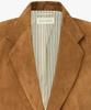 Man On The Boon Suede Single Blazer_Brown 4716110008