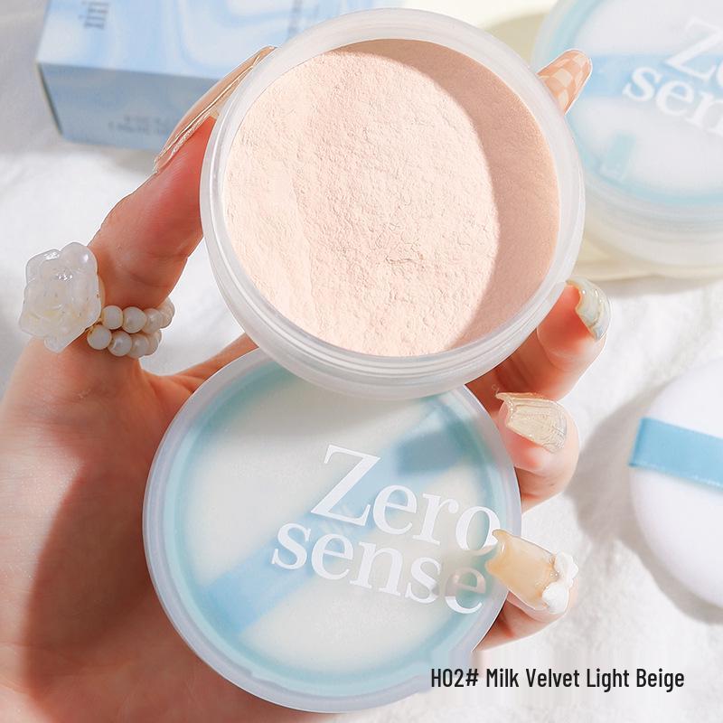 Misty Xixi Lightweight Loose Setting Powder - Long-lasting, Oil Control, Waterproof, Sweatproof, No Caking, No Smudging.
