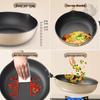 Yingtang 34CM Honeycomb Non-Stick Stir-Fry Pan
