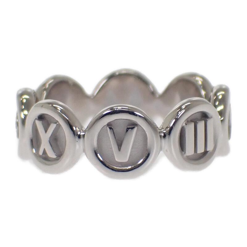TIFFANY&Co.  #11(JP Size) ring K18 white gold/diamond Women