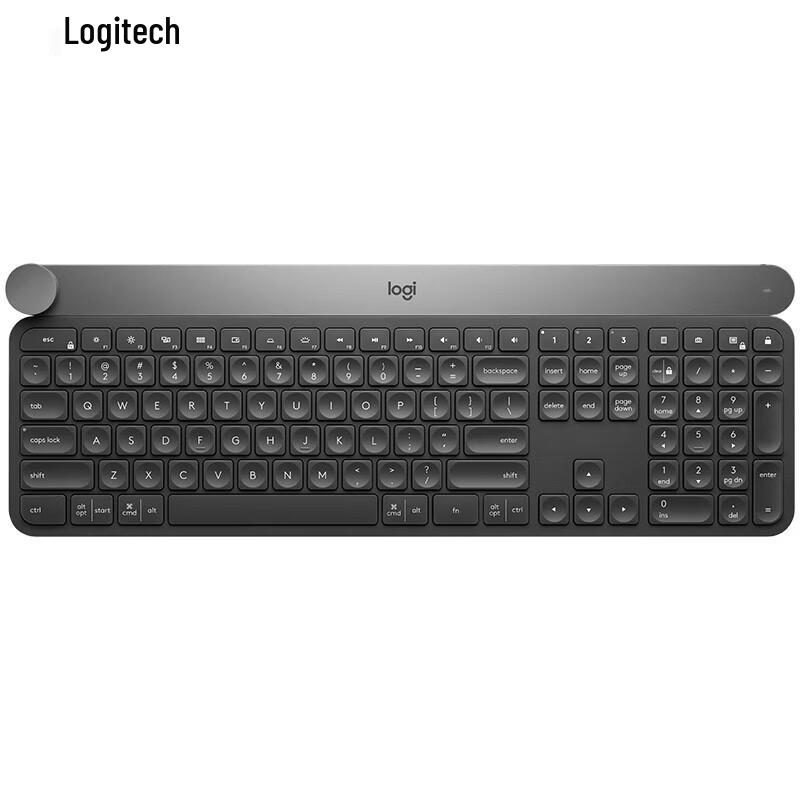 

Професійна бездротова клавіатура Logitech Craft з творчим регулятором введення