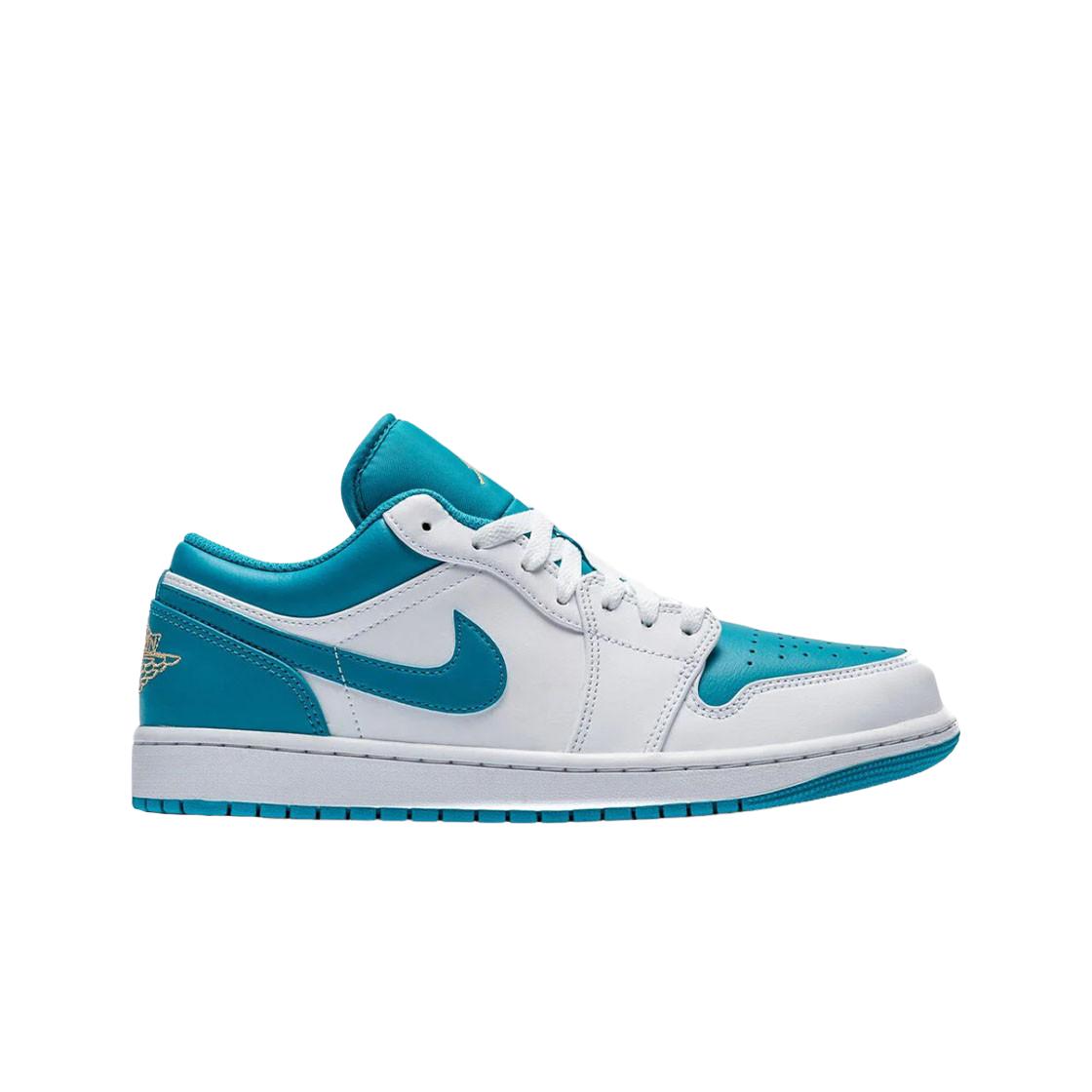 

Мужские кроссовки Jordan 1 Low White Aquatone 553558-174