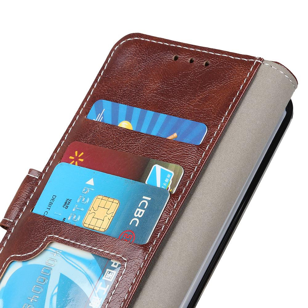 For Samsung Galaxy S25 Ultra Case Crazy Horse Texture Leather Phone Wallet Cover