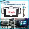 10 Inch Car Frame Fascia Adapter Android Radio Dash Fitting Panel Kit For Honda Freed 2011-2014