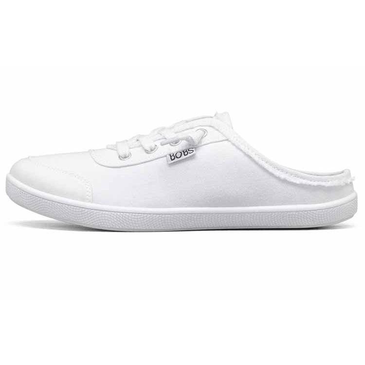(WMNS) Skechers Canvas Shoes White Women s 113509-WHT EU 37