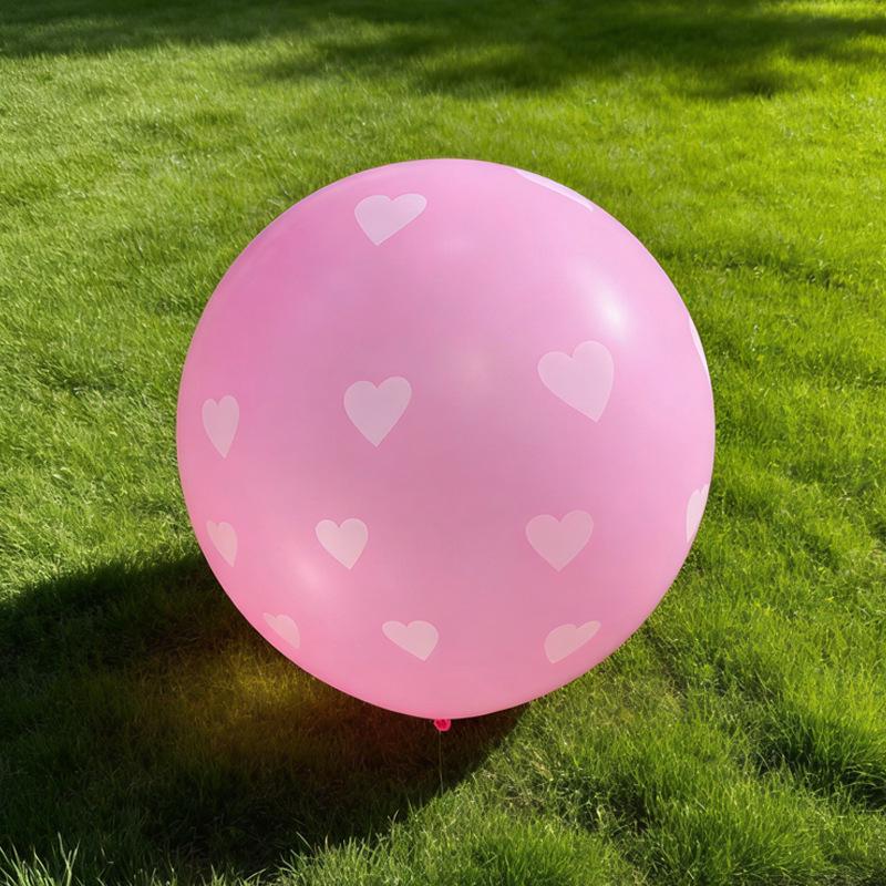 36-Inch Thick Balloon Toy with Designs for Kids - Perfect for Outdoor and Kindergarten Decorations