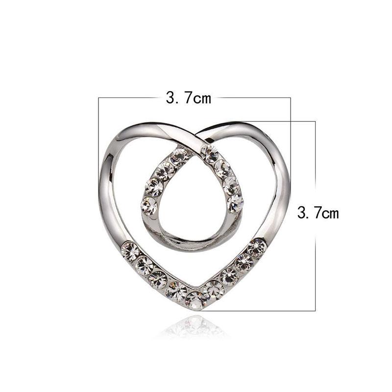 Fashion Pearl Rhinestone Brooches for Women Square Scarf Buckle Geometry Cross Brooch Pin Metal Ring Clothing Accessories