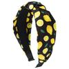 Fashionable Fabric Hair Band with Lovely Fruit Motifs Knotted Hairhoop For Women Girl Various Occasion Photography