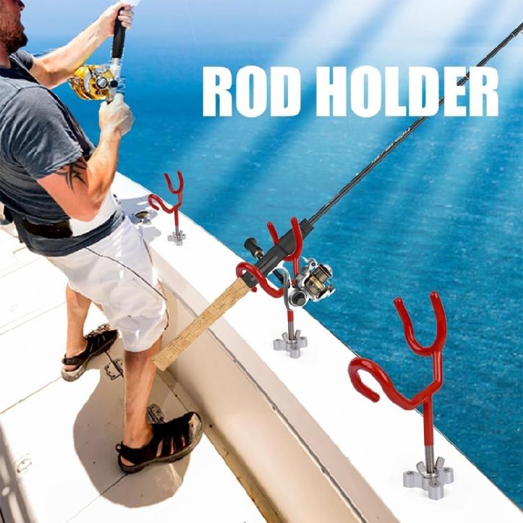 Quick Installation Fishing Rod Holder 20 Degree Angles Fishing Poles Brackets Holder for Boats Ship Sure Grips Poles Holder