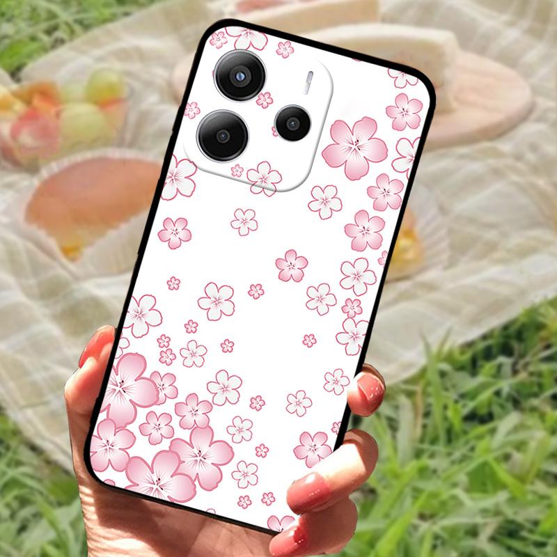 For Xiaomi Redmi Note 14 5G Case Soft Silicone Phone Cases Shell For Redmi Note 14 4G Cartoon Phone Protective Fundas Cover