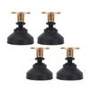 4 Pcs Adjustable Furniture Riser 400kg Load Bearing Non Slip Reduce Noise Furniture Support Legs