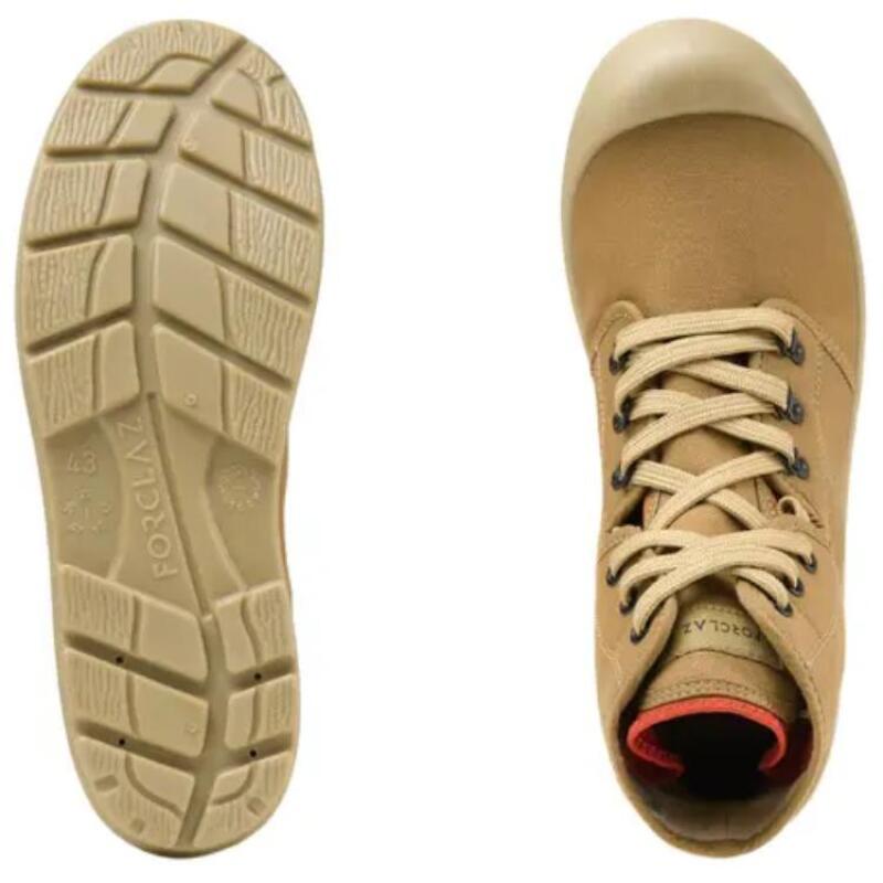 DECATHLON DESERT 500 Minimalist Desert Hiking Non-Slip and Abrasion Resistant High Top Outdoor Functional Shoes Men's Brown