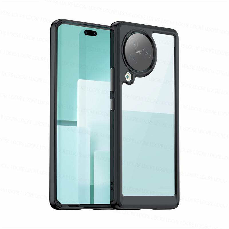Für Xiaomi Civi 3 Hülle Xiaomi Civi 3 Hülle Stoßfestes Silikon + Hart-PC-Schutzhülle für die Telefonrückseite für Xiaomi Civi 3