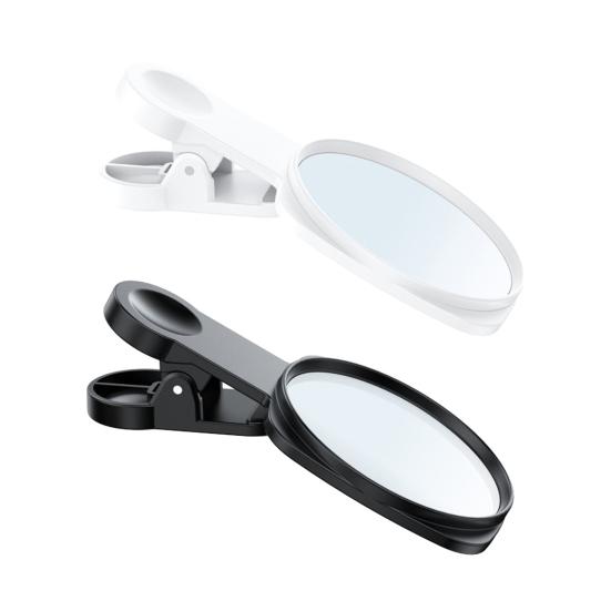Handy-Selfie-Tragbarer Spiegel Klarer, verstellbarer, rutschfester, leichter Smartphone-Kameraspiegel-Reflexionsclip