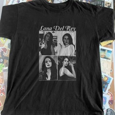 NOVÝ! Plakát Lany Del Rey Klasické Unisex Tričko Velikost S-5XL