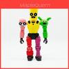 Pizzy's Parlor Pvc Robot Chef Figure With Movable Joints For Collectible Toy Display