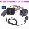 MINIONE COOPER için BMW E39 E53 X5 Z4 E85 E86 X3 E83 için Bluetooth 5.0 Müzik Ses Adaptörü Mikrofon Kablosu