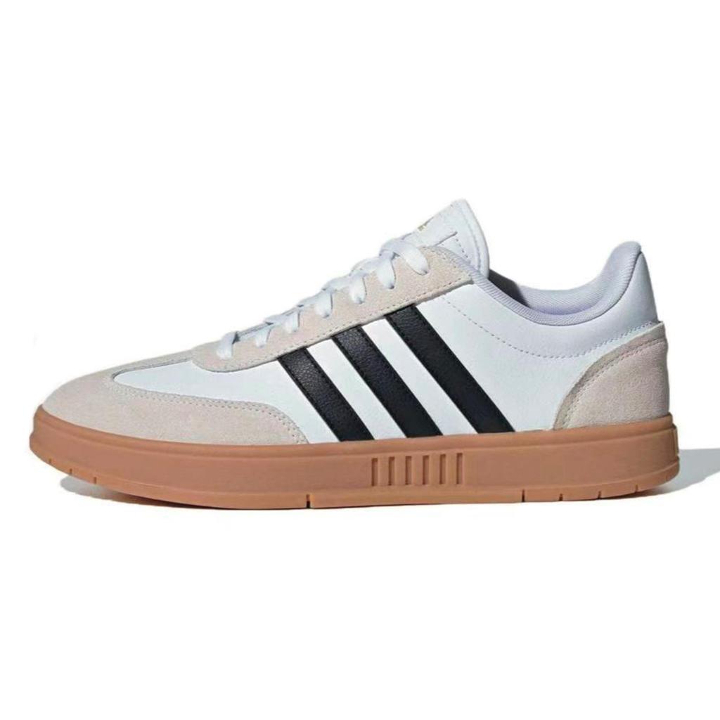 Adidas GRADAS Abrasion Resistant Slip Resistant Low top Skateboard Shoes Unisex White Blue IE9044(Team1700-)