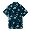 Men's Casual Loose Fit Hawaiian Short Sleeve Shirt Lightweight Button Down Tropical Printed Shirt for Summer Beach Vacation