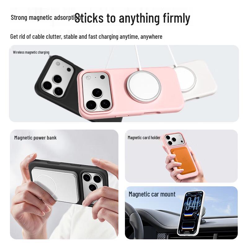 XYI Liquid Silicone MagSafe Case for iPhone 17 Pro Max