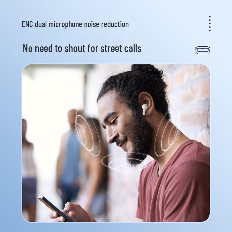 Newmine LY10 TWS Bluetooth Earbuds with ENC Noise Cancellation