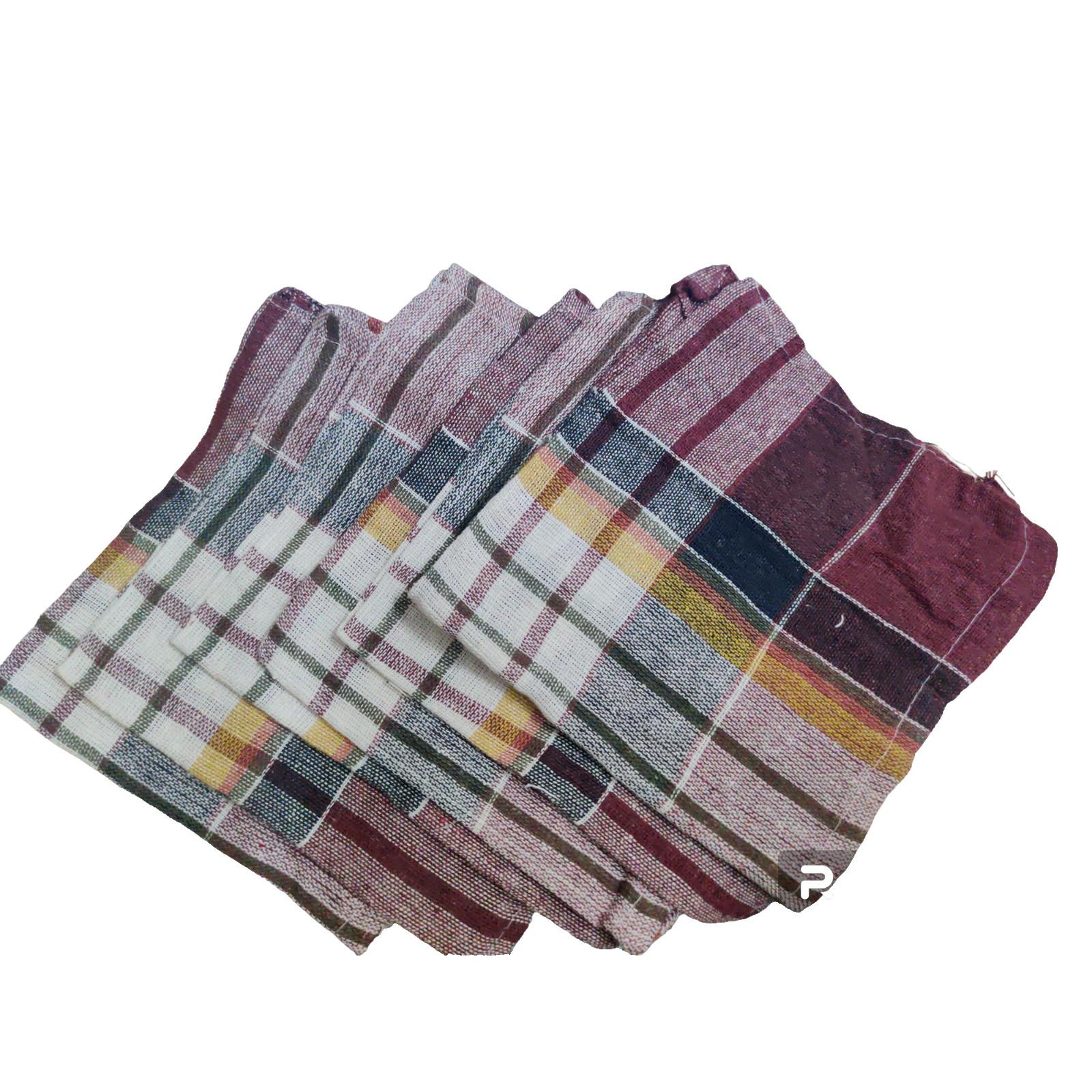 

@ Cotton Cleaning Dusting Cloth Multicolor For Kitchen Set Of 6 q725 Zr682-60%Off