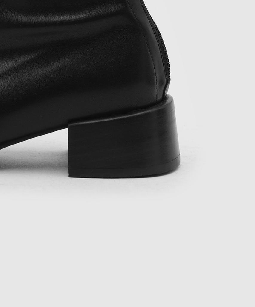 Sappun Diane Square Ankle Boots (4Cm)