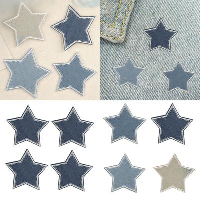 Eye-Catching Embroidered Star Applique for Clothes Hat Sewing Patches DIY Scarf Wedding Dress Decors Accessories