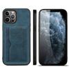 Denior Applicable iPhone15ProMax Mobile Phone Case Apple 14Pro Bracket Card 13 Anti-drop Leather Case 12