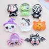 10ks Kawaii Roztomilý Kreslený Halloweenský Série Plochá Zadní Strana Pryskyřice Scrapbooking DIY Šperky Řemeslná Dekorace Příslušenství