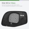 SCITOO Side View Mirror Glass Passenger Right Side Fit For 2002-2005 For FORD/MERCURY EXPLORER/MOUNTAINER W/HEATED Chrome Convex Replacement Exterior