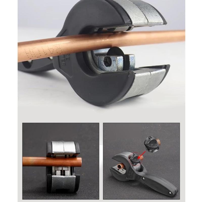High Accuracy Ratchets Action Tube Cutting Tool Ratchets Styles Pipe Cutter For 8-29mm Diameter Metal Pipe