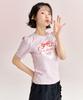 ADOREBELLE Red Heart T-Shirt - Pink
