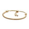 925 Silver Women's Bracelet with Heart T-shaped Buckle and Adjustable Bracelet, Fashionable DIY Jewelry Gift