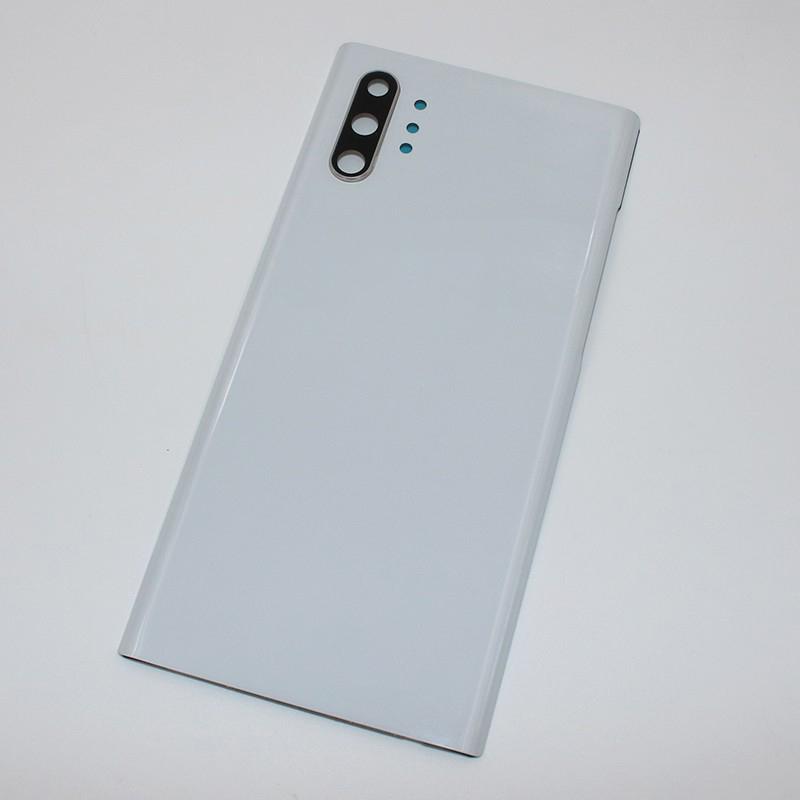 Back Battery Cover For Samsung Galaxy Note 10 Plus N975 N970F Glass Rear Door Housing Cover Replacement With Camera Lens Glue
