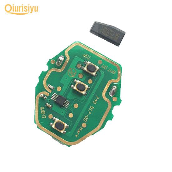 

433 МГц, 3 кнопки, удаленный автомобильный брелок с чипом ID44