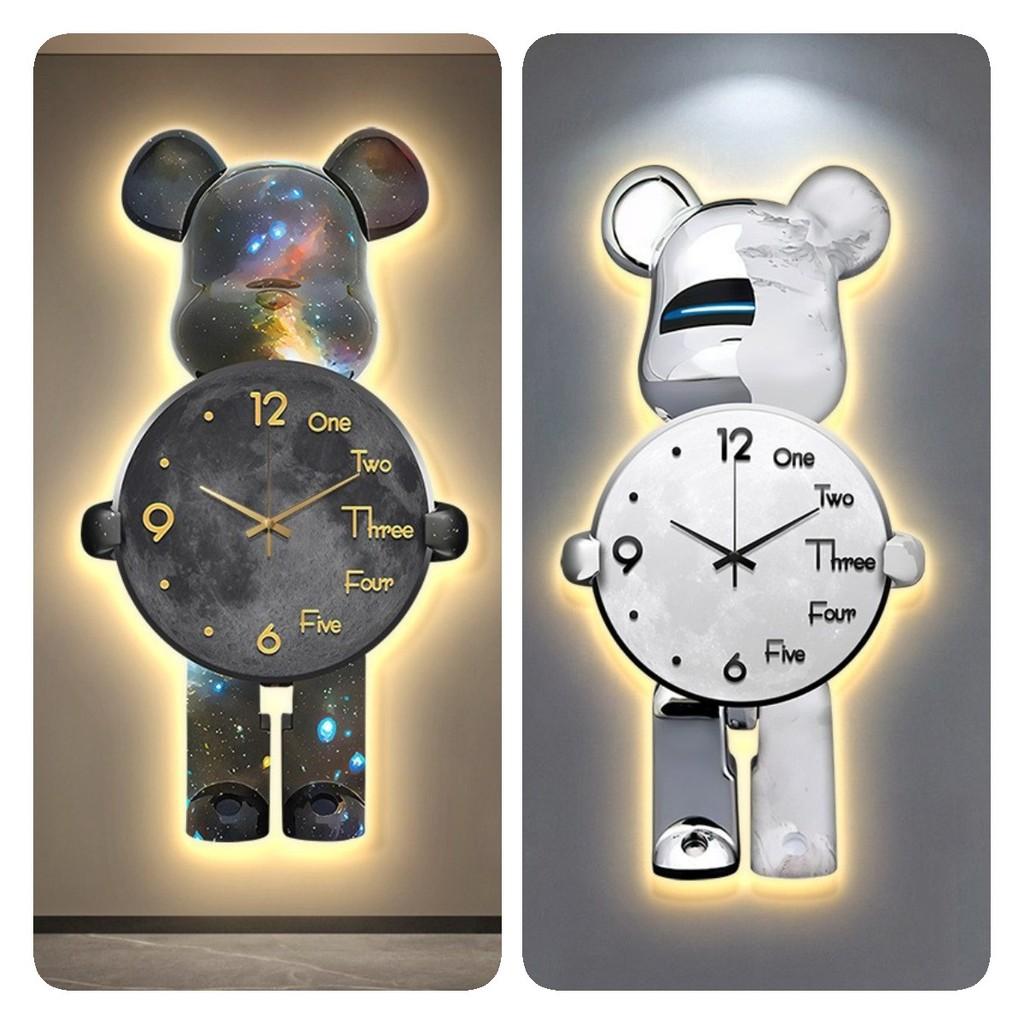 Wall Violentbear Clock Creativity Timepiece Living Decoration Room